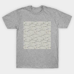 School of Fish Pattern T-Shirt